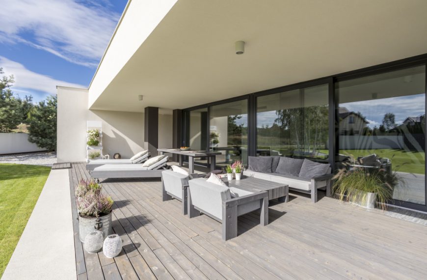 Home outdoor space