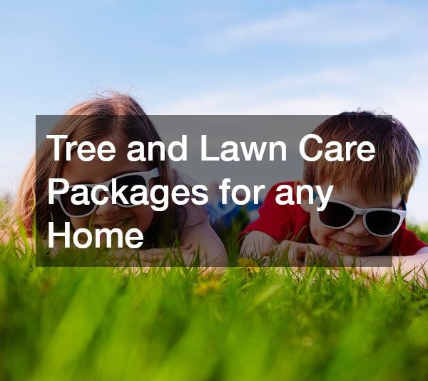 Tree and Lawn Care Packages for any Home